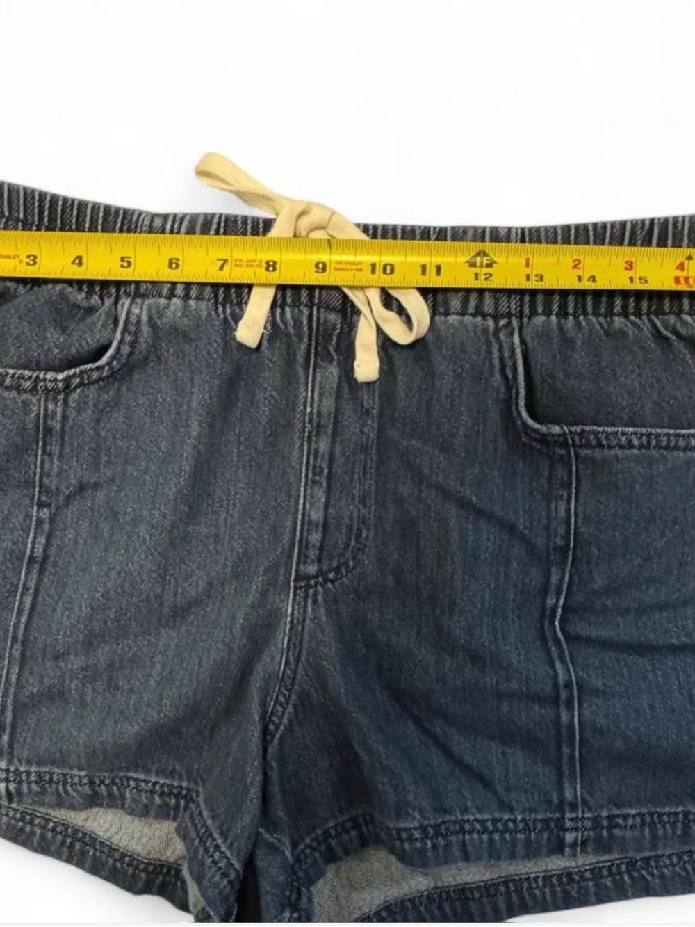 Universal Thread Drawstring Denim Shorts - Picture 3 of 3